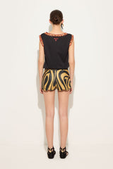 Cotton T-shirt with Printed Detail
WOMAN Pucci