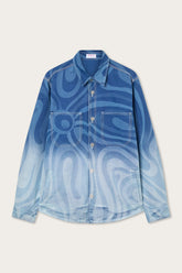 Marmo Print Oversized Denim Jacket
Pucci