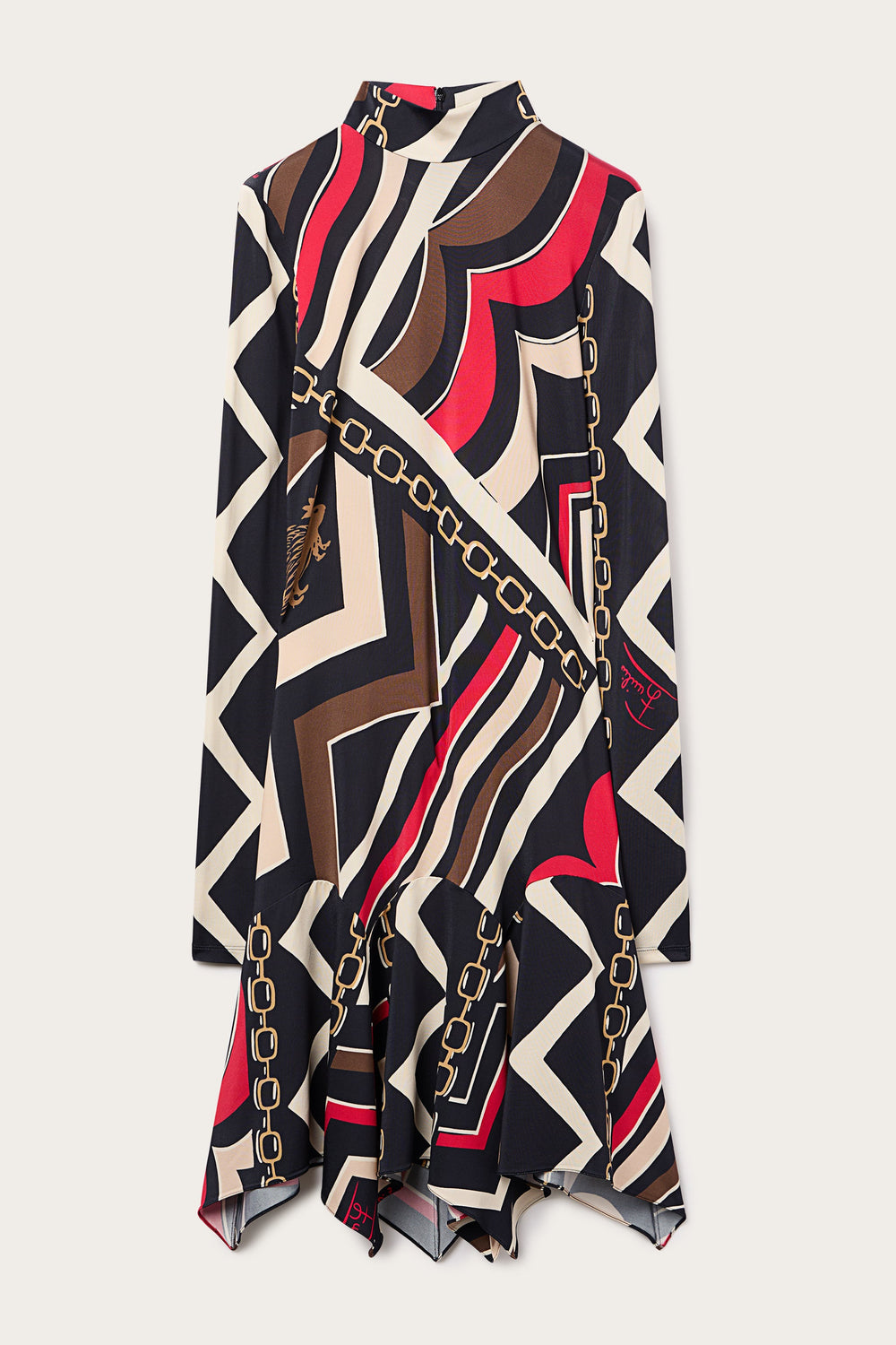 Istrice Print Satin Jersey Dress
WOMAN Pucci