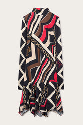 Istrice Print Satin Jersey Dress
WOMAN Pucci