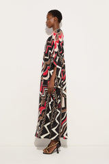 Istrice Print Long Kaftan
WOMAN Pucci