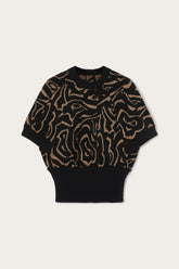 Jacquard Lurex Top with Labirinto Pattern
WOMAN Pucci