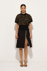 Jacquard Lurex Top with Labirinto Pattern
WOMAN Pucci