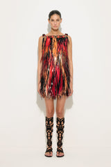 Embroidered Dress with jewel neckline
WOMAN Pucci
