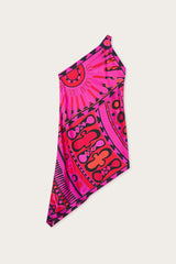 Soleil Print One-Shoulder Dress
WOMAN Pucci