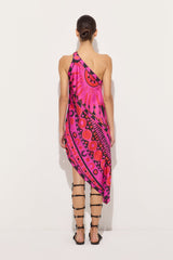 Soleil Print One-Shoulder Dress
WOMAN Pucci