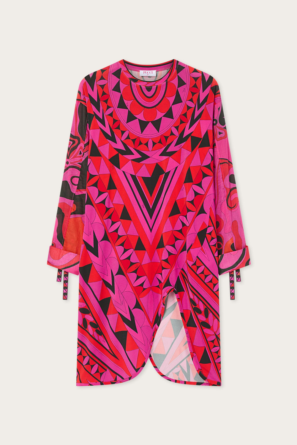 Manuba Print Long-Sleeved Dress
WOMAN Pucci