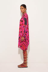 Manuba Print Long-Sleeved Dress
WOMAN Pucci