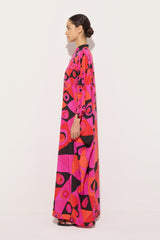 Occhi Print Silk Kaftan
WOMAN Pucci