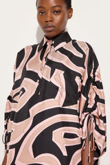 Labirinto Print Silk Kaftan
WOMAN Pucci
