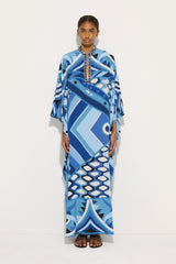 Vivara Print Long Kaftan with Embroidery
WOMAN Pucci