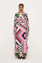 Vivara Print Long Silk Kaftan
WOMAN Pucci
