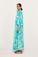 Orchidee Print Long Kaftan
WOMAN Pucci