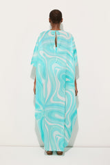 Marmo Print Long Cotton Kaftan
WOMAN Pucci