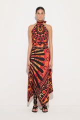 Manuba Print Silk Top
WOMAN Pucci