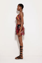 Embroidered Bandeau Top
WOMAN Pucci