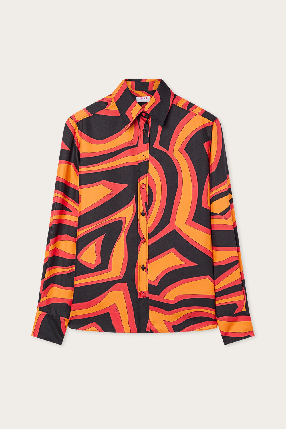 Labirinto Print Silk Shirt
WOMAN Pucci