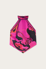 Orchidee Print Silk Top
WOMAN Pucci