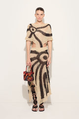 Linen Long Dress with Asymmetrical Skirt
WOMAN Pucci