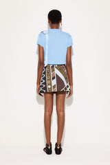 Silk Detail T-Shirt
WOMAN Pucci
