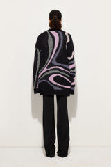 Oversized Cardigan with Marmo Inlay
WOMAN Pucci