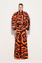 Labirinto Print Silk Palazzo Pants
WOMAN Pucci