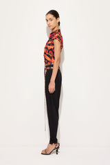 Flowing Pants with Printed Belt
WOMAN Pucci