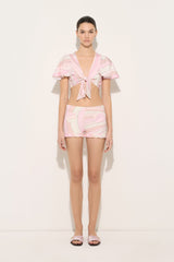 Iride Print Jersey Shorts
WOMAN Pucci