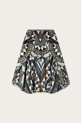 Manuba Print Wide Silk Pants
WOMAN Pucci