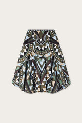 Manuba Print Wide Silk Pants
WOMAN Pucci