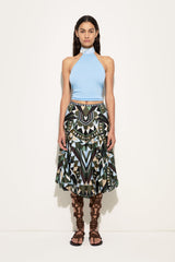 Manuba Print Wide Silk Pants
WOMAN Pucci