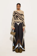 Fari Print Silk Palazzo Pants
WOMAN Pucci