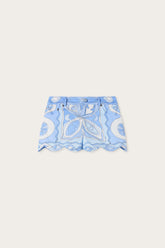 Angoli Print Scallop trim shorts
WOMAN Pucci