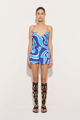 Labirinto Print Silk Shorts
WOMAN Pucci
