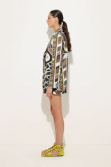 Vivara Print Oversized Jacket in Cool Wool
WOMAN Pucci