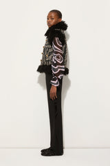 Tweed Waistcoat with Fur Details
WOMAN Pucci