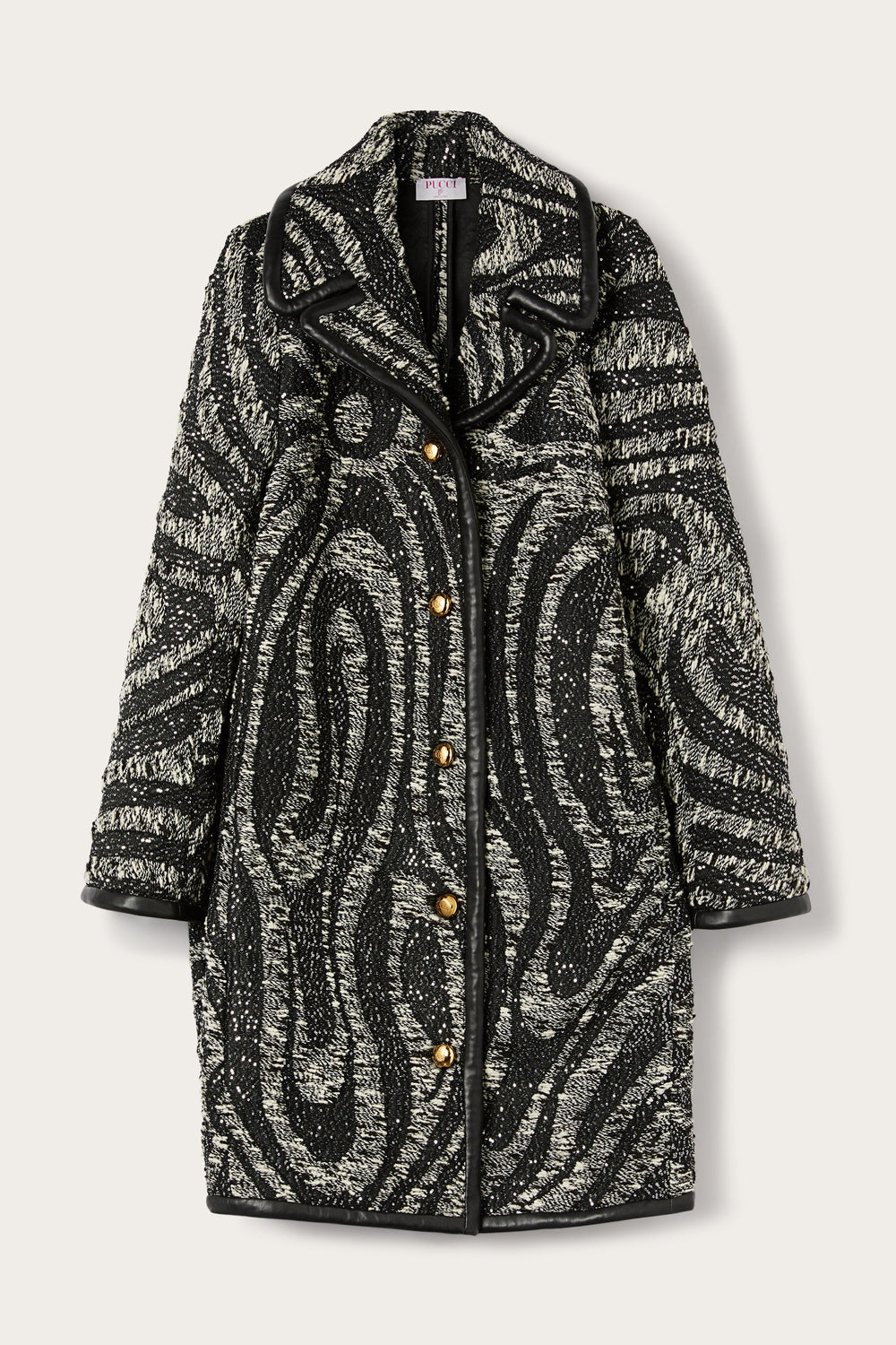 Tweed Coat with Marmo Pattern
WOMAN Pucci