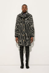 Tweed Coat with Marmo Pattern
WOMAN Pucci
