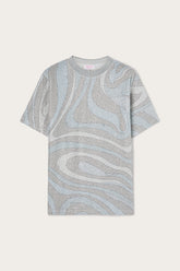 Marmo Print Jersey Lamé T-shirt
WOMAN Pucci