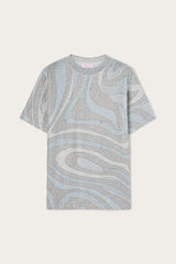 Marmo Print Jersey Lamé T-shirt
WOMAN Pucci