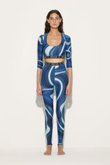Marmo-Print Crop Top
WOMAN Pucci