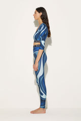 Marmo-Print Crop Top
WOMAN Pucci