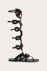 Black Embellished Gladiator Sandals
WOMAN Pucci