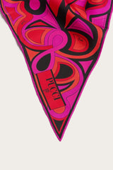 Mixed Print Silk Triangle Scarf
WOMAN Pucci