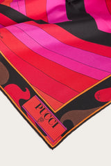 Iride and Marmo Print Silk Carrè
WOMAN Pucci
