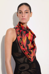 Manuba Print Silk Triangle Scarf
WOMAN Pucci