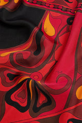 Orchidee Print Silk Triangle Scarf
WOMAN Pucci