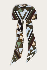 Manuba Print Silk Bandana Hat
WOMAN Pucci
