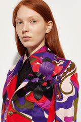 Leather Flower Brooch
WOMAN Pucci