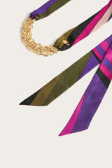 Iride Print Bandeau Necklace
WOMAN Pucci